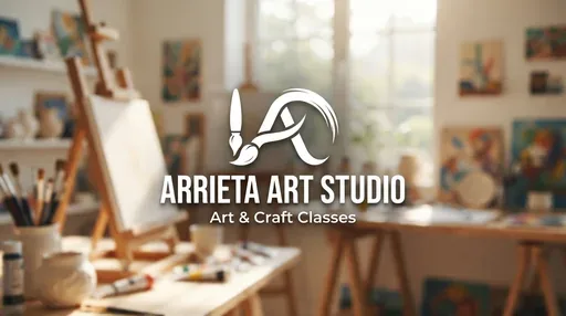 Arrieta Art Studio — AI illustration, not a venue photograph
