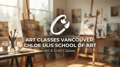 Art Classes Vancouver: Chloe Ulis School of Art — AI illustration, not a venue photograph