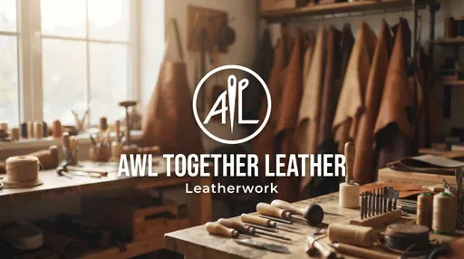 Awl Together Leather — AI illustration, not a venue photograph