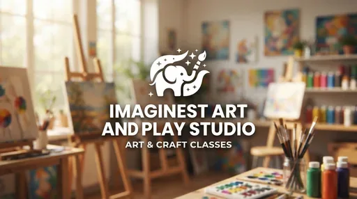 Imaginest Art and Play Studio — AI illustration, not a venue photograph