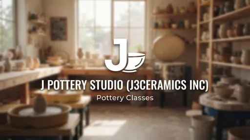J Pottery Studio — AI illustration, not a venue photograph