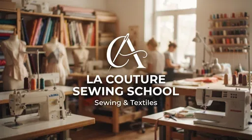 La Couture Sewing School — AI illustration, not a venue photograph