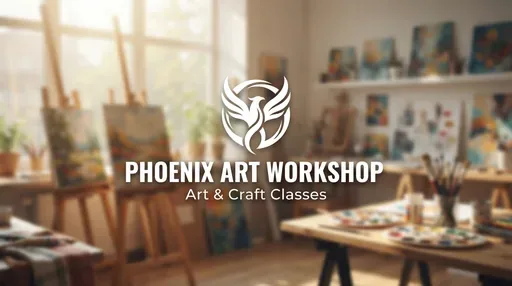 Phoenix Art Workshop — AI illustration, not a venue photograph