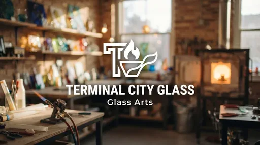 Terminal City Glass — AI illustration, not a venue photograph